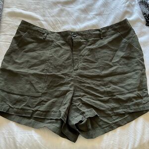 Green shorts